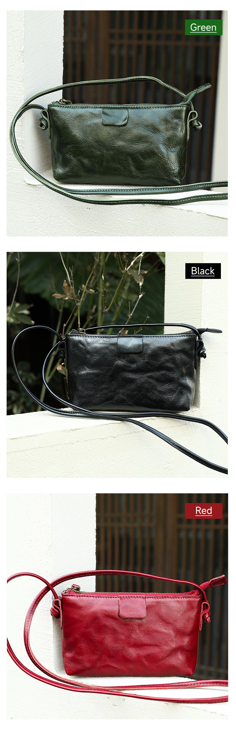 新款真皮小方包 女士單肩包 時尚百搭斜背包 時尚簡約女包 頭層牛皮橫款手機包推薦 真皮包包