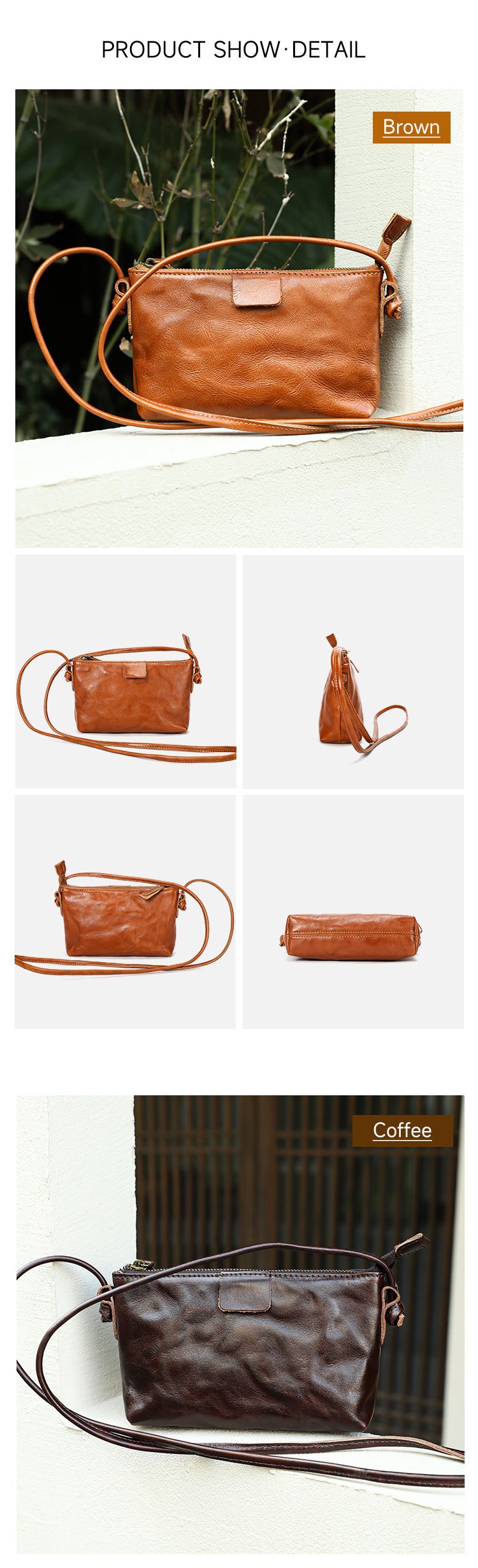 新款真皮小方包 女士單肩包 時尚百搭斜背包 時尚簡約女包 頭層牛皮橫款手機包推薦 真皮包包