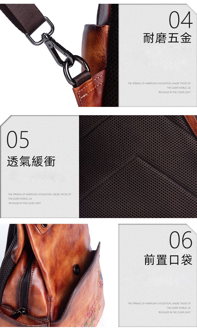 新款復古擦色頭層牛皮後背包 真皮女包 大容量雙肩包 創意旅行背包 女式書包推薦  真皮包包