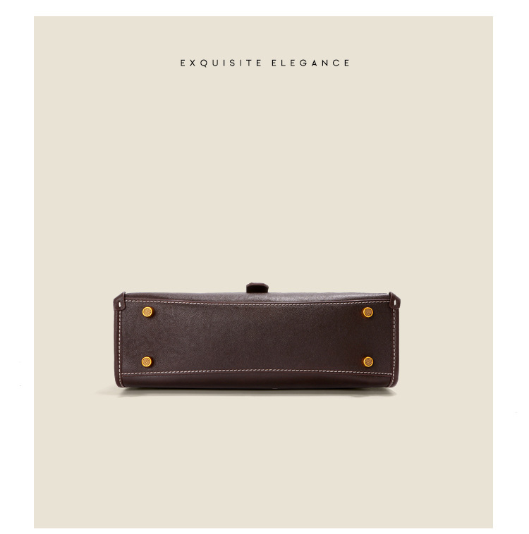 新款頭層牛皮郵差包 植鞣皮斜背包 熱銷真皮女士包包 小眾單肩斜挎包 大容量通勤手提包推薦 真皮包包