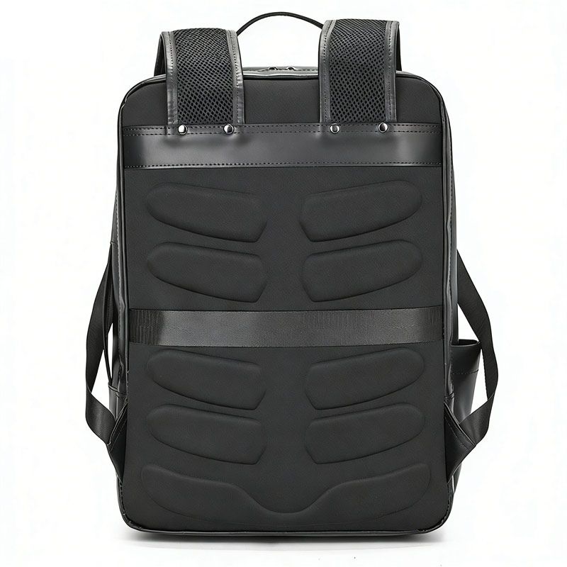 新款多功能18寸加大兩用瘋馬皮公文包 多功能旅行包手提包 男士真皮大容量雙肩包 頭層牛皮後背包推薦 真皮包包