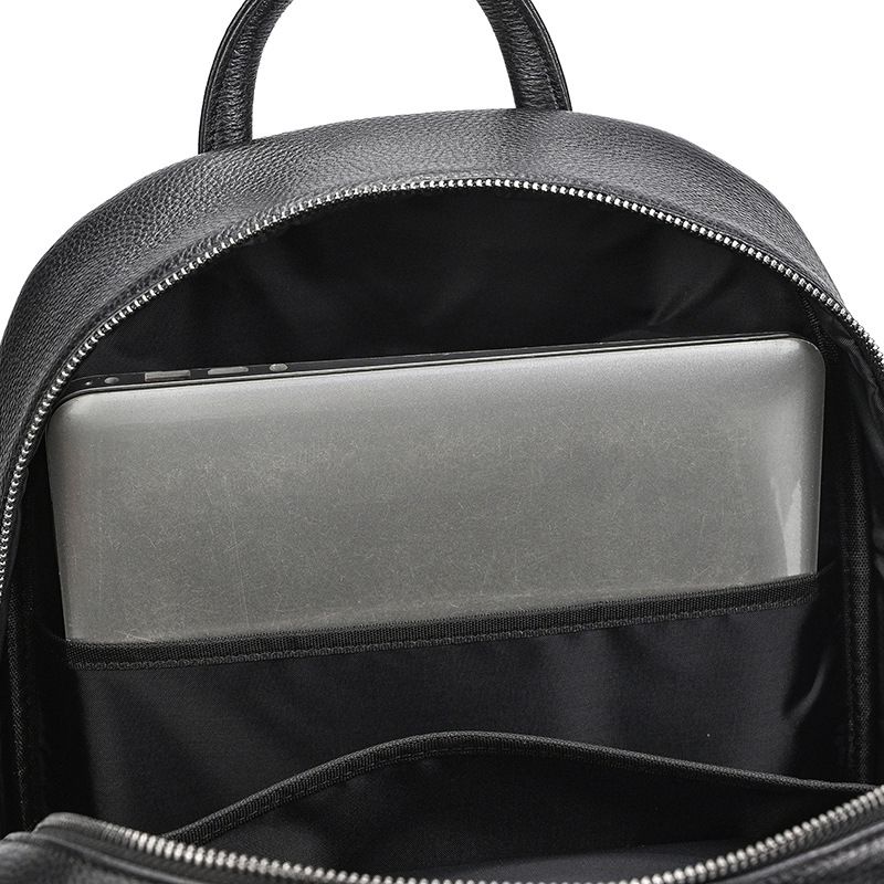 新品新款頭層牛皮後背雙肩包 真皮男包 大容量電腦背包學生書包 休閒時尚旅行包推薦 真皮包包