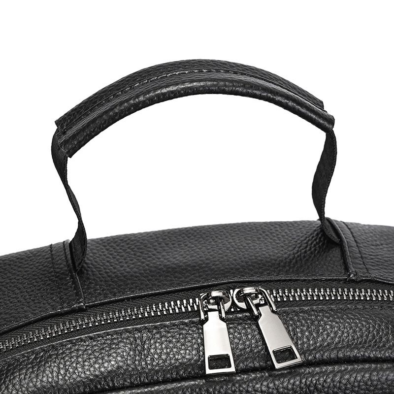 新品男士雙肩背包 真皮通勤電腦背包 大容量頭層牛皮戶外男後背包 潮流休閒包旅行包推薦 真皮包包