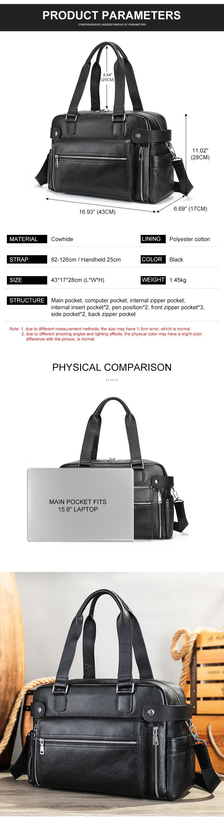 新款男士商務公文包 真皮出差上班通勤包 大容量電腦手提包 頭層牛皮旅行斜挎包推薦 真皮包包