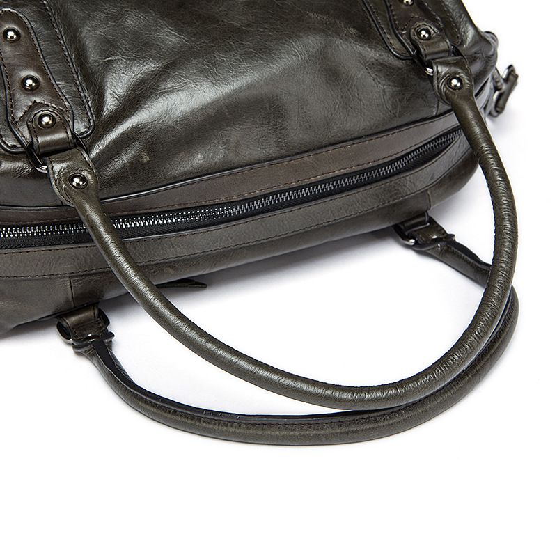 牛皮旅行包 大容量男士手提包 歐美復古旅行袋新款 熱賣款式真皮短途出差行李袋推薦 真皮包包