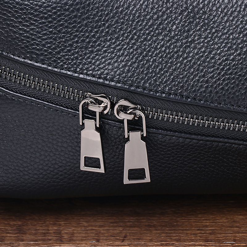 新品真皮男士雙肩包 頭層牛皮後背包 學生書包大容量外出旅行包 經典商務男電腦背包推薦 真皮包包