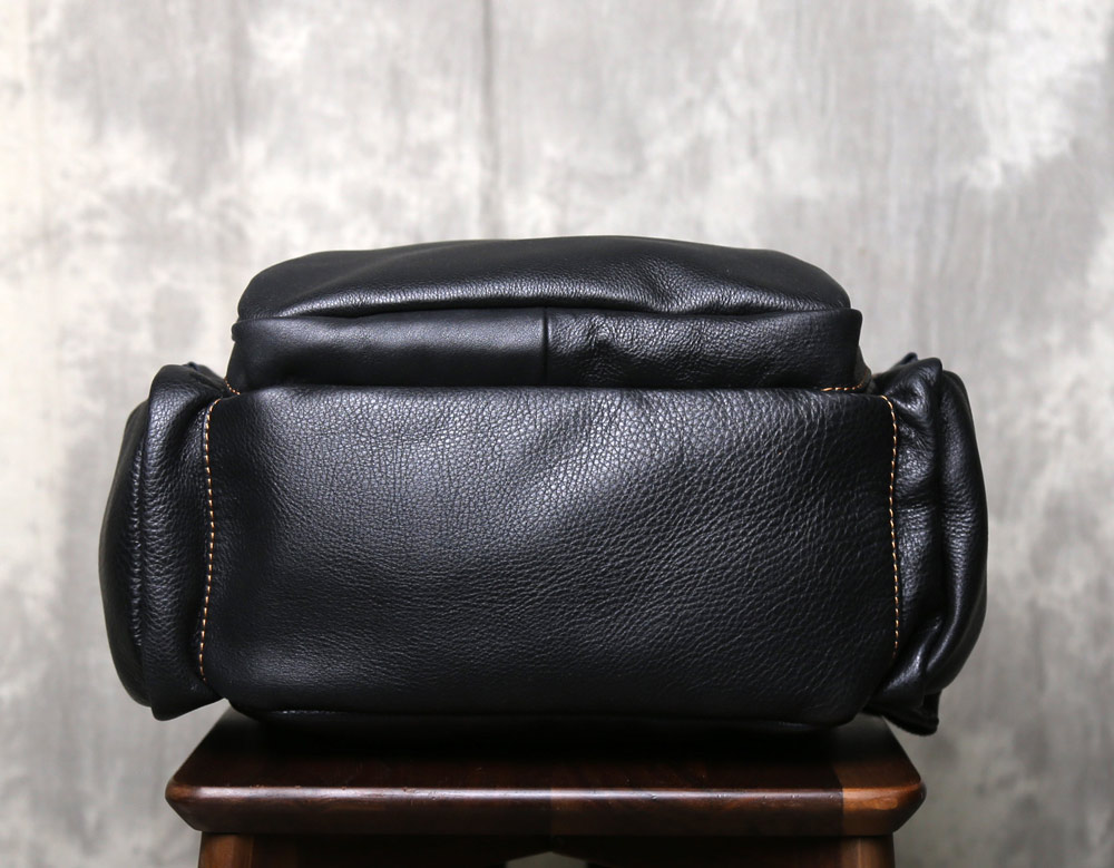 真皮大容量簡約旅遊背包 新款男頭層牛皮軟皮後背包 休閒旅行包雙肩包電腦背包推薦 真皮包包