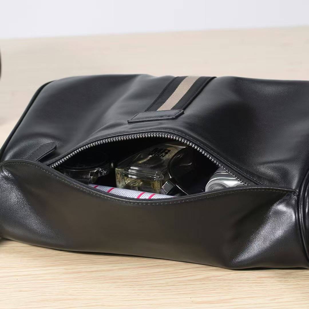 時尚簡約頭層牛皮男士斜背包 休閒通勤單肩包小挎包 新品男運動斜挎包側背包推薦 真皮包包