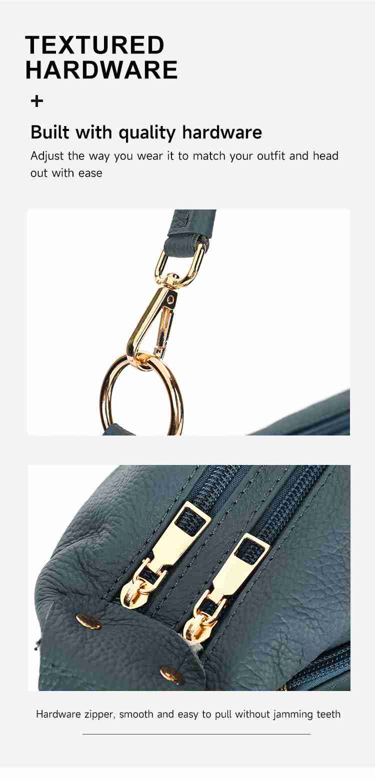 壓花設計頭層牛皮斜挎包 時尚百搭女士單肩包斜背包 氣質熟女真皮側背包 通勤腋下包推薦 真皮包包