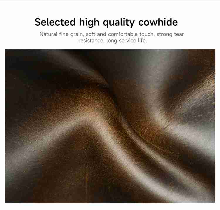 男士瘋馬皮公文包手提包 頭層牛皮斜挎包 16吋電腦包公事包 新款真皮大容量旅行包推薦 真皮包包